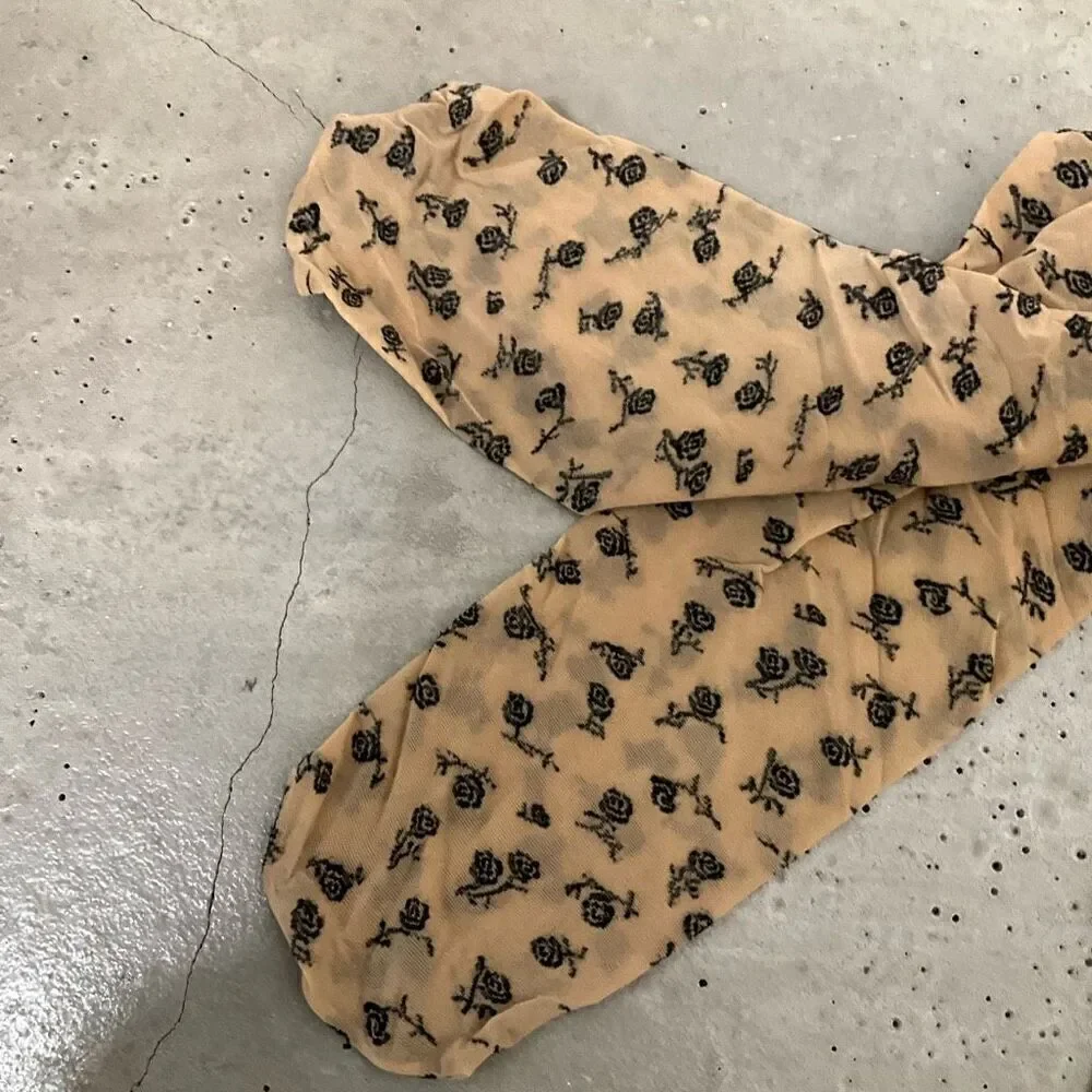 Urban Outfitters Floral Ditsy Stockings